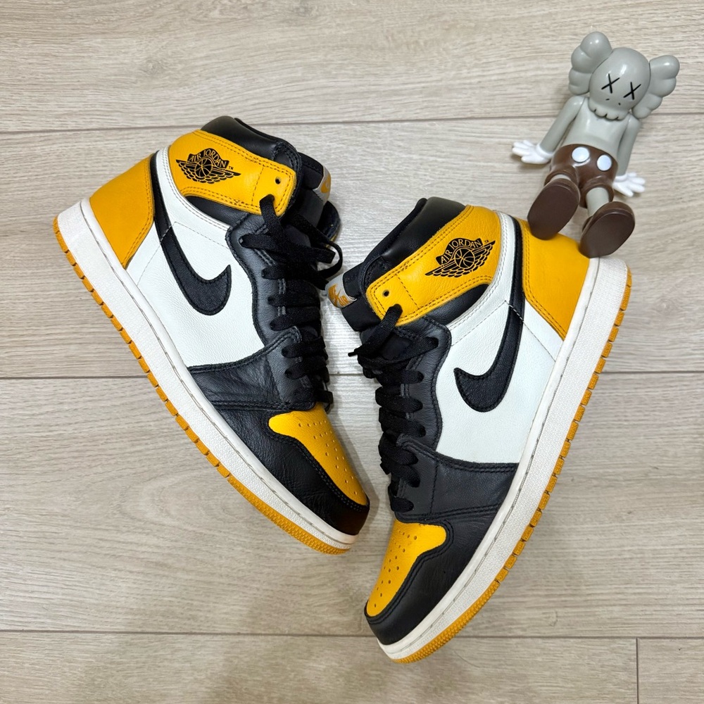 Jordan 1 High “Taxi” – US10 – Pre‑Owned, No Box – Great Condition ✅